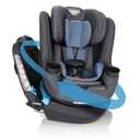 Evenflo REO by Revolve360 Rotating Convertible Car Seat with Quick Clean Cover, Infant to Toddler, Forward and Rear Facing, Compact Design, One-time Install (Nantucket). MFG Date 10/20/2025