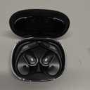 Open Ear Wireless Earbuds Bluetooth Headphones, 50Hrs Playtime Stereo Sound Earphones with IPX7 Waterproof Ear Buds for Fitness/Travel/Workouts (Black)