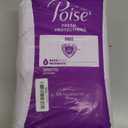 Poise Incontinence Pads & Postpartum Incontinence Pads, 4 Drop Moderate Absorbency, Regular Length, 66 Count