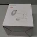 Magcubic Mini Projector with WiFi 6 and Bluetooth 5.4, Portable Projector 4K Support, 5W Soundbase Speaker, Auto Vertical Keystone 180Rotatable Smart Proyector for Movie Home Outdoor (White)