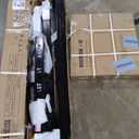 2 Ton Hydraulic Engine Hoist Crane with Lever, Folding Heavy-Duty Cherry Picker with 6 Locking Wheels & 4 Boom Positions, for Truck/SUV Engines, Garage Workshop, Industrial Lifting (Net Wt. 168 lbs) (Yellow)