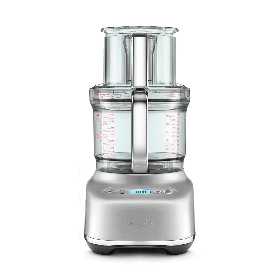 Breville BFP838 Paradice 16 Cup Food Processor and Dicer, Large, Brushed Stainless Steel