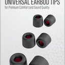 Acoustix Memory Foam Universal Earbud Tips