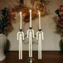 10pcs Beige Large Velvet Christmas Bows for Xmas Tree Wreath, Garland, Swag, Staircase,Wedding Indoor Outdoor Home Decor (15 * 24 inch,Width of 1inch)