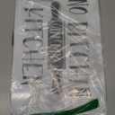 No Bitchin' in My Kitchen, Kitchen Funny Decor, 12 x 8", Wall Art, Decorative Metal Sign Home Décor