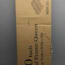 10 inch Queen Bed Frame Low Profile Metal Platform with Mattress Slide Stopper,Heavy Steel Slats Support Frames,No Box Spring Needed,Noise Free,Non-Slip,Easy Assembly