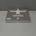 Shower Squeegee with Silicone Hook, 11" Inch Width All Purpose Squeegee Wiper for Shower Glass Doors Bathroom Mirror Tiles Car Window Cleaner Tool - White