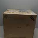 IRIS USA 40 Qt Stackable Plastic Storage Bins with Lids, 4 Pack - BPA-Free, Made in USA - See-Through Organizing Solution, Latches, Durable Nestable Containers, Secure Pull Handle - Clear