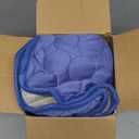 MICROCOSMOS Summer Cooling Mat & Sleeping Pad- Water Absorption Top, Materials Safe, Easy Carry, EZ Clean. Keep Cooling for Pets, Kids and Adults.(Navy Blue, 59" x 40")