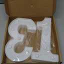 13th Birthday Decorations for Girls Boys,13th Birthday Party Decorations for Centerpieces Table,Light Up Numbers 13 Sign for Party Backdrop Wall Decor for 13 Wedding Anniversary Decoration