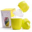 Lechin Hand Juicer - Citrus Juicer with Lemon Shape - Hand Lemon Juicer with Two Press Options for Different Fruits