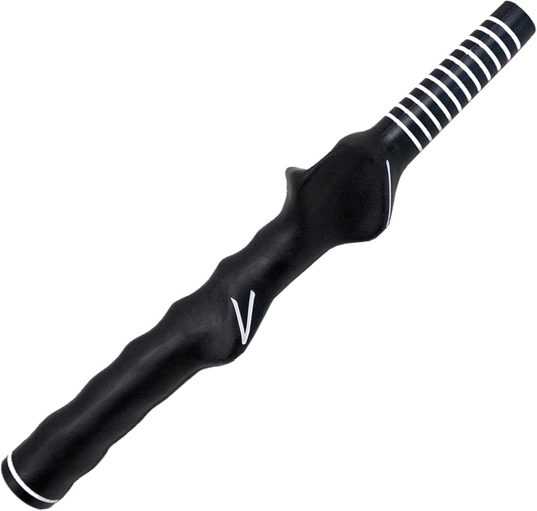 2 x Golf Swing Training Grip, Right-Hand Golf Club Grip Trainer, Golf Practice Grips for Beginner Learn Correct Grip Posture