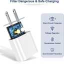 iPhone Charger Fast Charging, Type C Wall Charger Block Plug and 10ft USB C to Lightning Cable Cord Long, Adapter Cube Brick Box for Apple iPhone 14 Pro Max/14 Plus/13 Pro/12 Mini/11/XS/XR/X/iPad Air