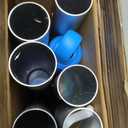 TidyMister Upgraded Pool Pole 9 Ft Long with Hidden Hook Retriever Aluminum Extended Poles for Skimmer Net Brush and Vacuum Head, Standard Size 1-1/4 Dia.