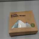 3Pack Organic Baby Swaddle Sleep Sacks Swaddles for Newborns, Infant 0-3 Months, Baby Girls, Boys, Soft & Snug Newborn Sleep Sack, Nursery Swaddling Blankets (Sage, OS), 7-15 lbs, 0-3 Months