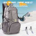35L Lightweight Packable Backpack Waterproof Durable Hiking Travel Backpack Daypack