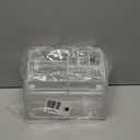 Delamu 3-Tier Clear Makeup Organizer with Drawer, Acrylic Cosmetic Display Case for Makeup Vanity Bathroom Counter Organizers and Storage, Stackable Vanity Organizer for Brushes Lipsticks Skincare