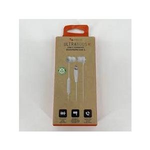 Helix Ultrabuds USB-C Earbuds White
