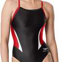 Speedo Women's Swimsuit One Piece Endurance+ Cross Back Solid Adult Team Colors 40