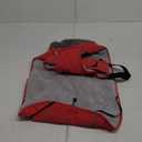 Dog Winter Coat, Adjustable Quilted Dog Snow Jacket with Fleece Lining, Water Resistant Pet Apparel for Cold Weather, Warm Large Doggie Coat with Leash Hole and Reflective Strip, NewRed L