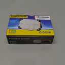 120W LED Solar Work Light, 144 LED 10000LM Portable Flood Light with Stand, Red 4 Modes Rechargeable, IP65 Waterproof Outdoor Working Light for Camping, Fishing, Car Repair & Mechanics (1)