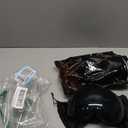 DADA-PRO Ski Goggles Men Women Snowboard Goggles Over Glasses OTG Anti Fog Snow Goggles Frameless 100% UV Protection (Black)