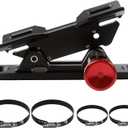 Quick Release Fire Extinguisher Mount - Aluminum Adjustable UTV Roll Bar Fire Extinguisher Holder Mounting Bracket for Jeep Wrangler TJ JK JL JKU Polaris RZR Ranger Cam-Am X3 Universal