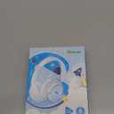 iClever BTH22 Kids Bluetooth Headphones, 60H Play Time, 74/85 dBA Safe Volume, Bluetooth 5.4, USB C, Over Ear Kids Headphones Wireless with Mic AUX Cord for iPad/Tablet/Travel, Blossom Pink