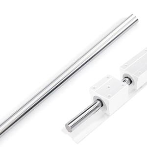 5/ 8" x 36" Chrome Plated Steel Round Rod, Carbon Steel, 1 Pcs