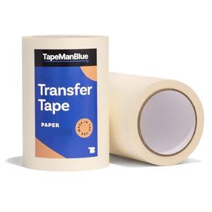 TapeManBlue 6" x 100' Transfer Tape Paper, Made in The USA