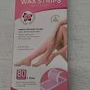 Wax Strips for Hair Removal, Wax Strips, Waxing Kit For Women Face, Body, Arms, Legs, Chest, Back, Bikini Wax Strips, Waxing HairRemoveal Kit with 80PCS + 4 Calming Oil Wipes (1 Count (Pack of 80))