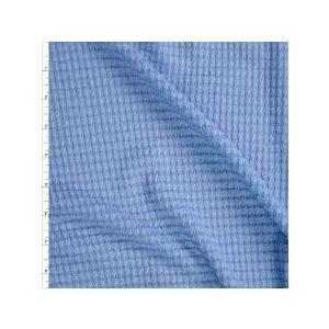 stretchable blue waffle-knit slipcover, Blue Size 30x21 inches