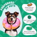 BENCMATE Inflatable Dog Cone Collar Alternative, Soft Dog Cone for Dogs and Cats, Neck Recovery ECollar Donut Collar After Surgery (Medium, Heart Shape)