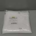 Barossa Design Extra Long Shower Curtain Liner with 6 Magnets - 72" x 84" XL White Waterproof PEVA Shower Liner for Bathroom, PVC Free, Metal Grommets - White, 72x84