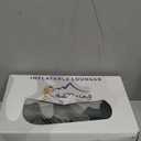 AlphaBeing Inflatable Lounger Air Sofa, Portable Inflatable Couch Mesh Hollow Air Hammock Anti Leakage Air Chair for Outdoor Camping Beach Traveling (Black)