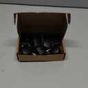 PATIKIL 1 Inch Swivel Stem Casters, 10 Pack Nylon 360 Degree Insert Swivel Stem Wheels for Chair Shelf Furniture Replacement, Black
