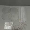 4 Sets Balloon Stand Kits, Balloon Sticks Holder with Base for Table Graduation Birthday Baby Shower Gender Reveal Party Decorations