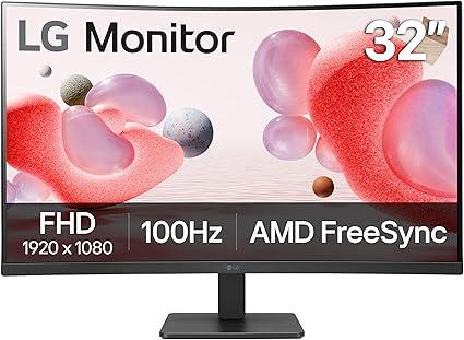 LG Monitor 32MR50C  32" 100 Hz AMD Free sync