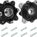 Front Wheel Hub & Stud Left & Right for Polaris RZR 900 800-4 570 Ranger 800 Diese-l 900 700 ACE 570 900