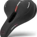 Wittkop Bike Seat I Bicycle Seat for Men and Women, Waterproof Bike Saddle with Innovative 5-Zone-Concept I Exercise Bike Seat for BMX, MTB & Road