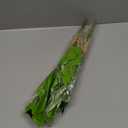 2PCS Artificial Tropical Green Plants 15.75" Fake Hostas Outdoor Artificial Plants, UV Resistant, Faux Green Leaf Stems for Porch, Patio, Balcony, Garden Planter or Indoor Dcor