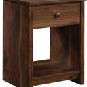 Sauder River Ranch Night Stand, Grand Walnut Finish