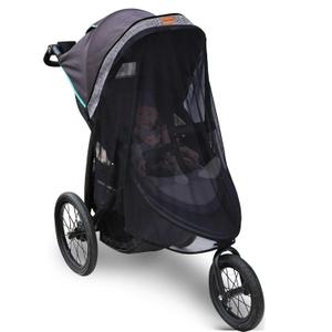 Stroller Sun Shade - Universal Stroller Sun Shade for Travel Strollers, Jogging Strollers; Baby and Toddler Travel Essential; Safely Blocks Up to 97% of UV, Easy to Install