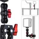 3 x Universal Barrel Scope Phone Clamp, Action Camera Gun Mount Adapter, Bike Motorcycle Handlebar Phone Holder