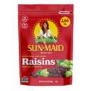 Sun-Maid California Sun-Dried Raisins - (2 Pack) 32 oz Resealable Bag - Dried Fruit Snack for Lunches, Snacks, and Natural Sweeteners (EXP 06/02/27)