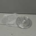 4PCS 6 inch Small Lazy Susan Turntable Clear Acrylic Lazy Susan Mini Acrylic Ball Bearing Rotating Tray for Spice Rack Table Cake Kitchen Pantry Decorating