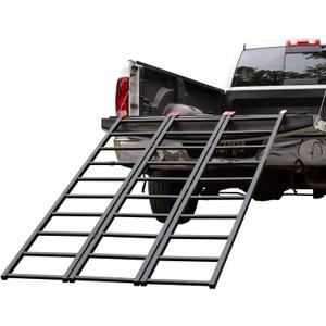 Black Widow ATV Ramp Multi-Folding Steel 1,000 lb. Capacity for Trucks and Trailers