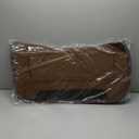 equi-tech Square Contour Trail Pad with Breathable Non-Slip Tacky Too Bottom - Durable Shock-Absorbing Stain & UV Resistant Horse Saddle Pad with Spine Relief Channel - 30" L x 30" D, Brown Microsuede