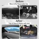 Sze Cargo Cover for Kia Sorento 2021-2025 2026 Accessories Retractable Trunk Cover Black Rear Trunk Security Cover Shielding Shade Waterproof-New Upgrade