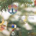 1 Layered Ornament Suncatcher - Tree of Life - Celtic Norse Mythology Ornament - Mother's Day Father's Day Christmas Birthday Gifts for Men, Women, Family, Friends - Viking Window Home Decor